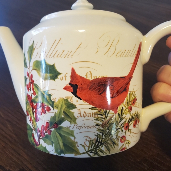 Park Designs Kitchen Tina Higgins By Park Designs Nature Sings Cardinals And Flowers Teapot Poshmark